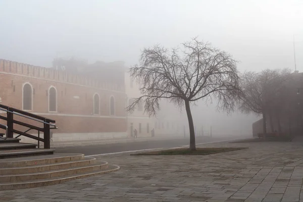 Mañana de niebla en Venecia —  Fotos de Stock