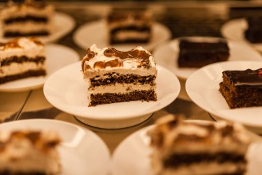 Cafe gıda İtalya ile vitrin