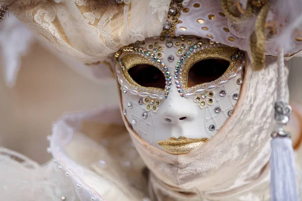 Masker van het carnaval in Venetië Italië — Stockfoto