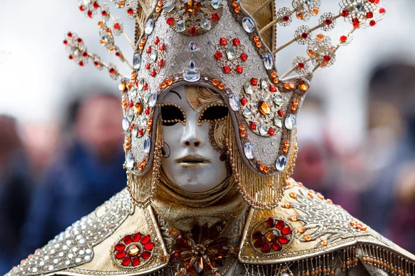 Colorful and Beautiful Venice Mask, Venezia, Italy — Stock Photo, Image