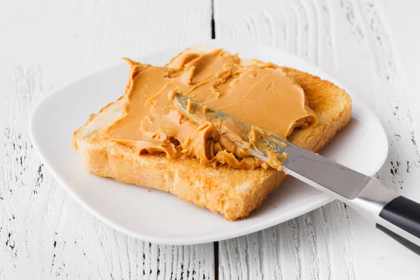 stock image typical breakfast at the hotel with toast