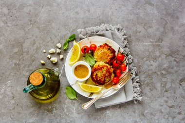 Vejetaryen karnabahar kek