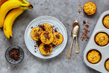 muz çikolatalı kek