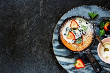 Ev yapımı Danish pancake