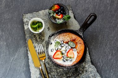 Ev yapımı Danish pancake