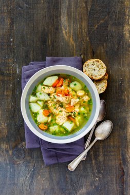 kase balık çorbası