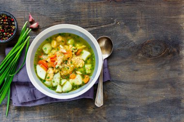 kase balık çorbası