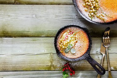 Ev yapımı Danish pancake