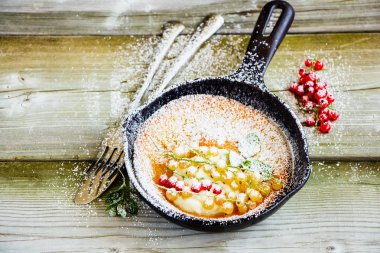 Ev yapımı Danish pancake