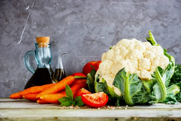 Fondo de cocina alimentaria — Foto de Stock