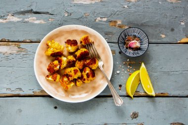 Fırında karnabahar.