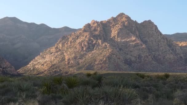 Red Rock Canyon Las Vegas Nevada, vue panoramique . — Video