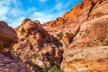 Red Rock Canyon, Nevada manzaraları