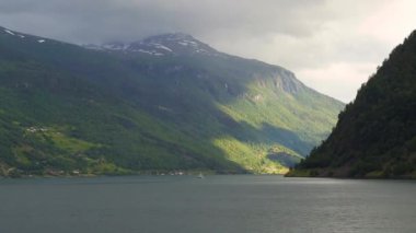 Norveç 'te fiyort - doğa ve seyahat geçmişi