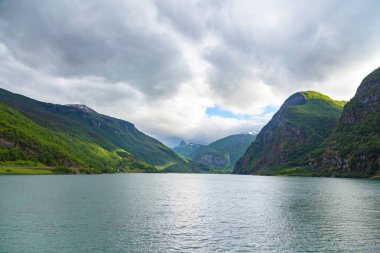 Norveç 'te fiyort - doğa ve seyahat geçmişi