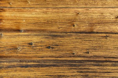 Arkaplan olarak ahşap yüzey dokusu, üst görünüm.