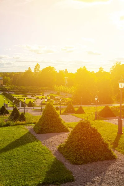 Jardín de Linneo, cerca de la Universidad de Uppsala — Foto de Stock