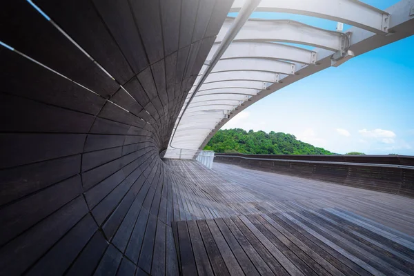 Henderson dalga köprü mavi gökyüzü arka plan gündüz, Singapur '.