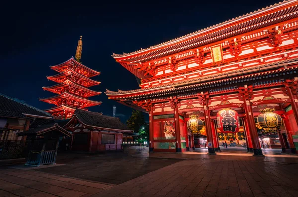 Asakusa Tokió Japán Június 2018 Sensoji Egy Ősi Buddhista Templom — Stock Fotó