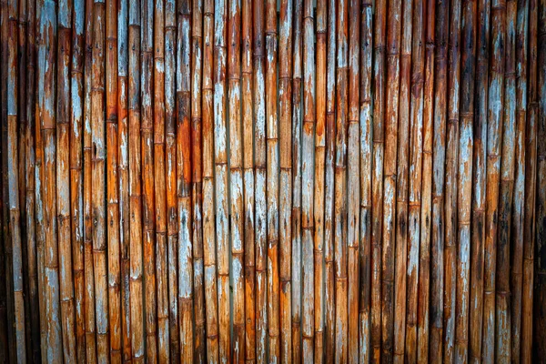 Textuur Achtergrond Van Bamboe Muur Achtergrond — Stockfoto