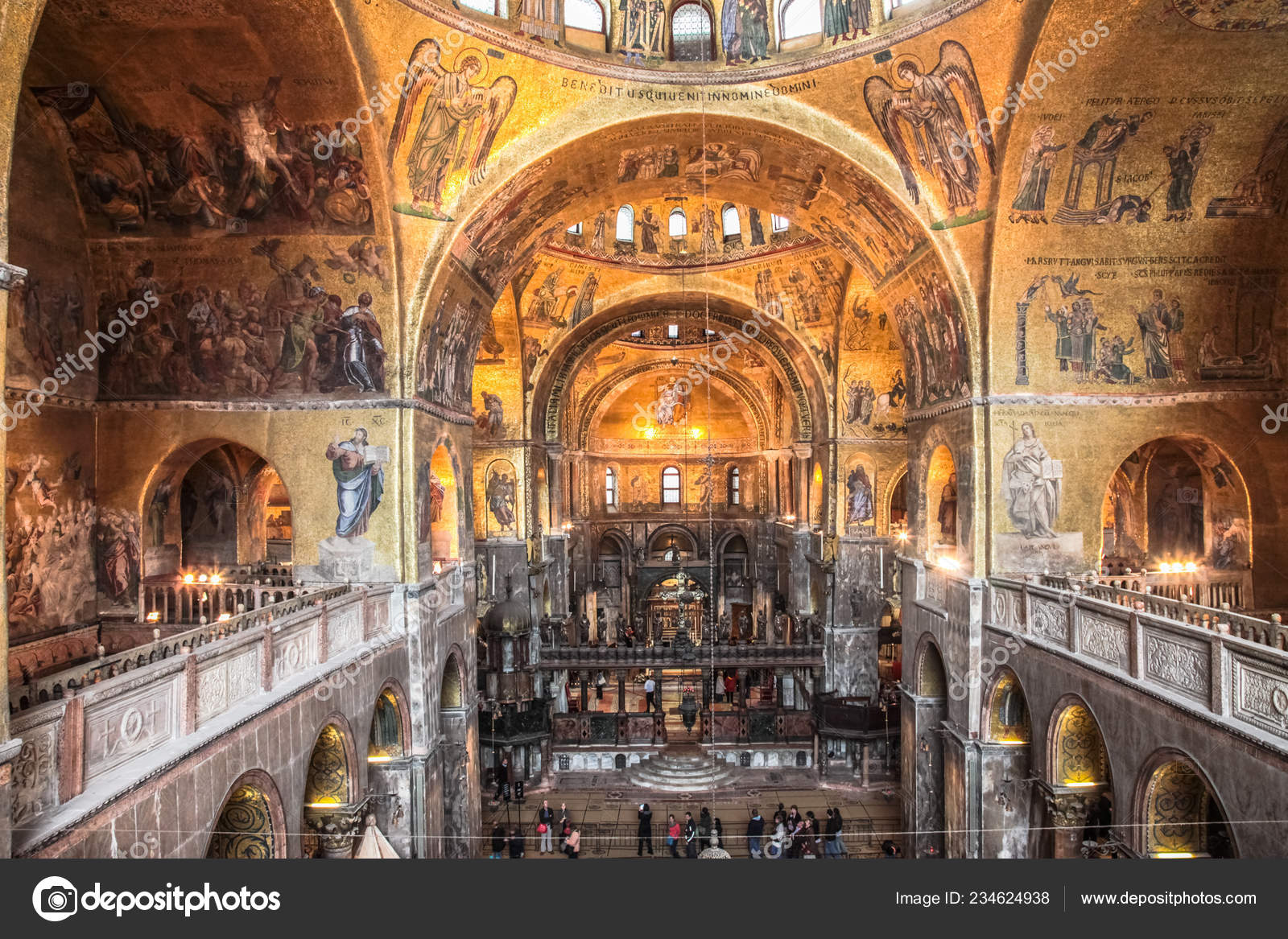 Frescoes Walls Temple Venice Wall Art Stock Editorial Photo C Avstraliavasin 234624938