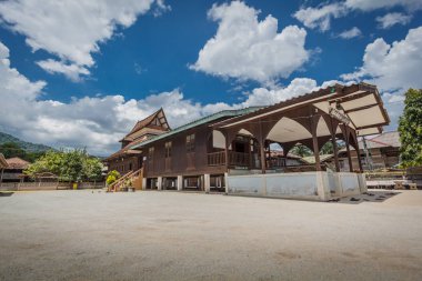 Narathiwat, Tayland - 19 Ekim 2018: 300 Yıl Camii veya 