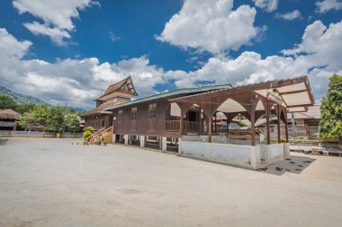 Narathiwat, Tayland - 19 Ekim 2018: 300 Yıl Camii veya 
