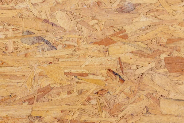 Texture of Pressed Wooden Panel. OSB (Oriented Strand Board) — Stock Photo, Image