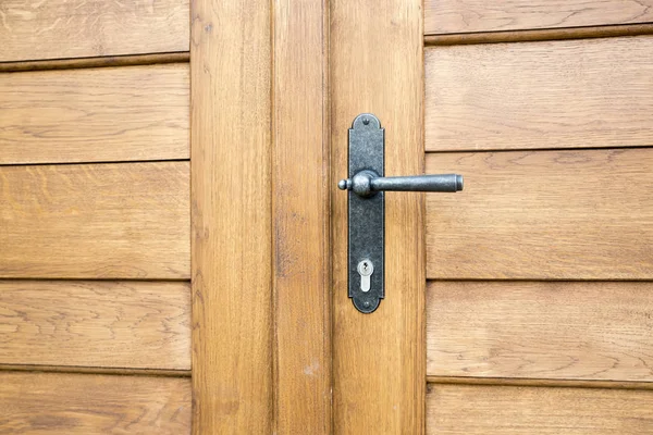 Хорошая Старая Ручка Дверь Багажнике — стоковое фото