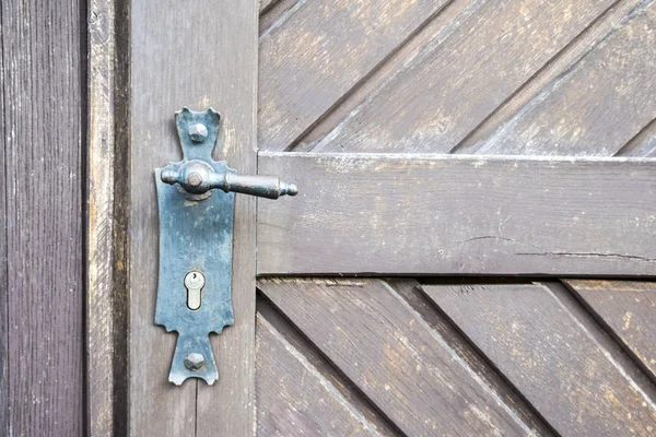 Хорошая Старая Ручка Дверь Багажнике — стоковое фото