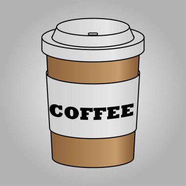 kahve kafein Kupası vektör görüntüsü ile