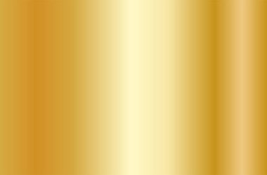 Gerçekçi altın degrade doku. Parlak altın metal folyo degrade. Vektör çizim