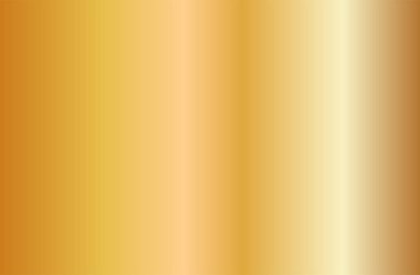 Gerçekçi altın degrade doku. Parlak altın metal folyo degrade. Vektör çizim