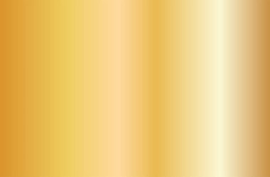 Gerçekçi altın degrade doku. Parlak altın metal folyo degrade. Vektör çizim