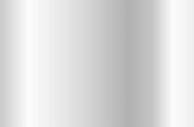 Gerçekçi gümüş degrade doku. Parlak metal folyo degrade. Vektör çizim