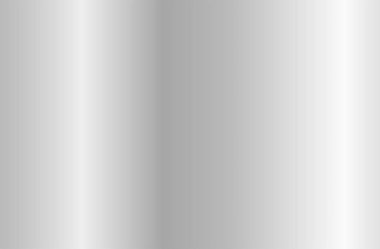 Gerçekçi gümüş degrade doku. Parlak metal folyo degrade. Vektör çizim