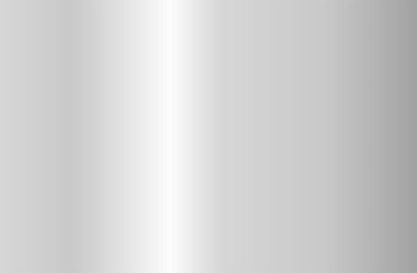 Gerçekçi gümüş degrade doku. Parlak metal folyo degrade. Vektör çizim