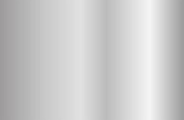 Gerçekçi gümüş degrade doku. Parlak metal folyo degrade. Vektör çizim