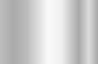 Gerçekçi gümüş degrade doku. Parlak metal folyo degrade. Vektör çizim