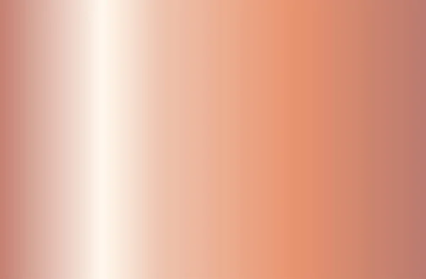 Реалистичная Текстура Розового Золота Блестящий Золотисто Розовый Металлический Градиент Векторная — стоковый вектор