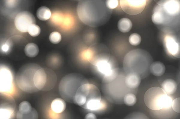 Fondo Bokeh Colorido Abstracto Plantilla Luces Desenfocadas Borrosas Luces Del — Vector de stock