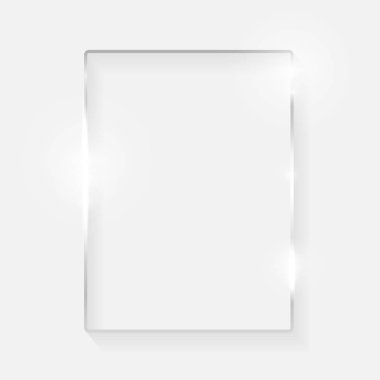 Beyaz arka planda izole gölgeler ile gümüş parlak parlayan Vintage çerçeve. Beyaz altın lüks gerçekçi sınır. Düğün, anneler veya Sevgililer günü konsepti. Xmas ve yeni yıl soyut. Vektör