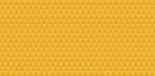 Goldenen Mosaik abstrakten nahtlosen Hintergrund. Gelbgold-Dreiecksmuster im Low-Poly-Stil. Vektorillustration — Stockvektor