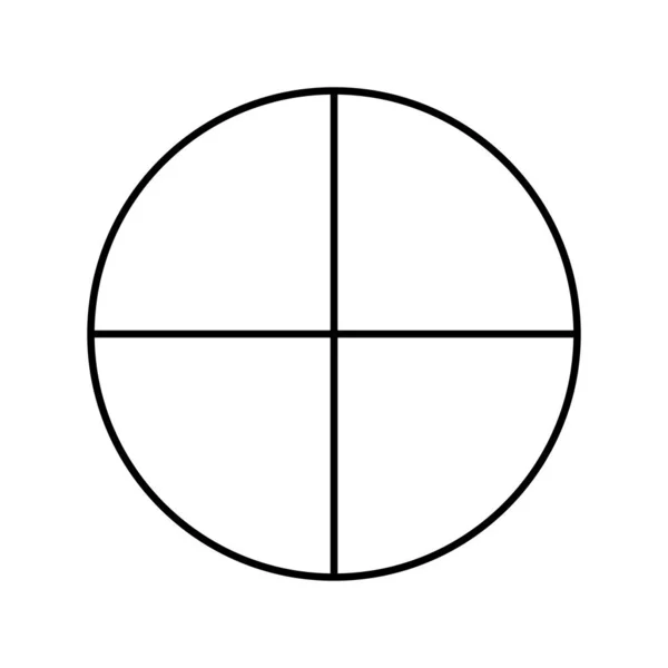 Fucile da cecchino mirare isolato su bianco. Crosshair target scegliere l'icona di destinazione. Mirate al cursore di messa a fuoco. Punte puntate al bersaglio. Gioco puntando puntatore puntino a vista. Illustrazione vettoriale — Vettoriale Stock