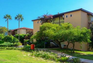 Alanya, Türkiye - 20 Eylül 2018: Gypsophila tatil köyü 