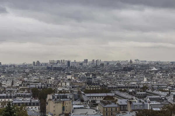 从蒙特马尔特看巴黎 — 图库照片