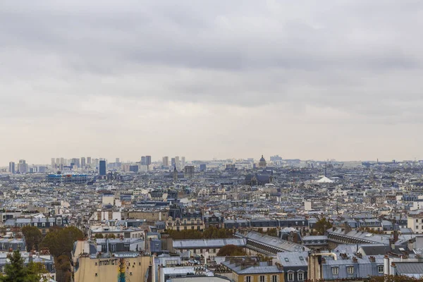 Montmartre Paris Frankrike 2019 Regnig Dag — Stockfoto