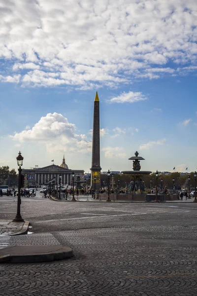 Place Concorde Και Palais Bourbon — Φωτογραφία Αρχείου