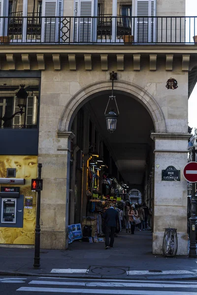 Souvenirstraat Parijs Frankrijk — Stockfoto