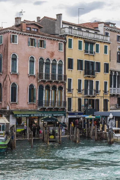 Συννεφιασμένη Μέρα Στη Βενετία — Φωτογραφία Αρχείου